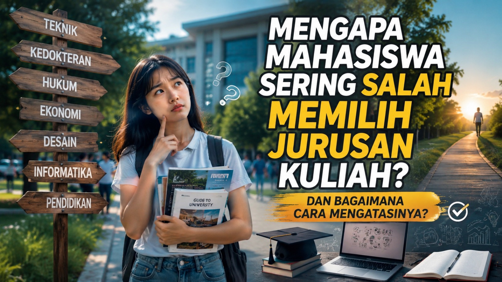 Mengapa Mahasiswa Sering Salah Memilih Jurusan Kuliah Dan Bagaimana Cara Mengatasinya?