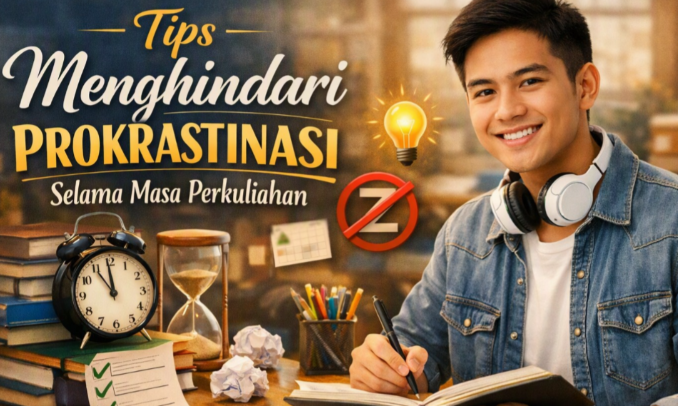Tips Menghindari Prokrastinasi Selama Masa Perkuliahan