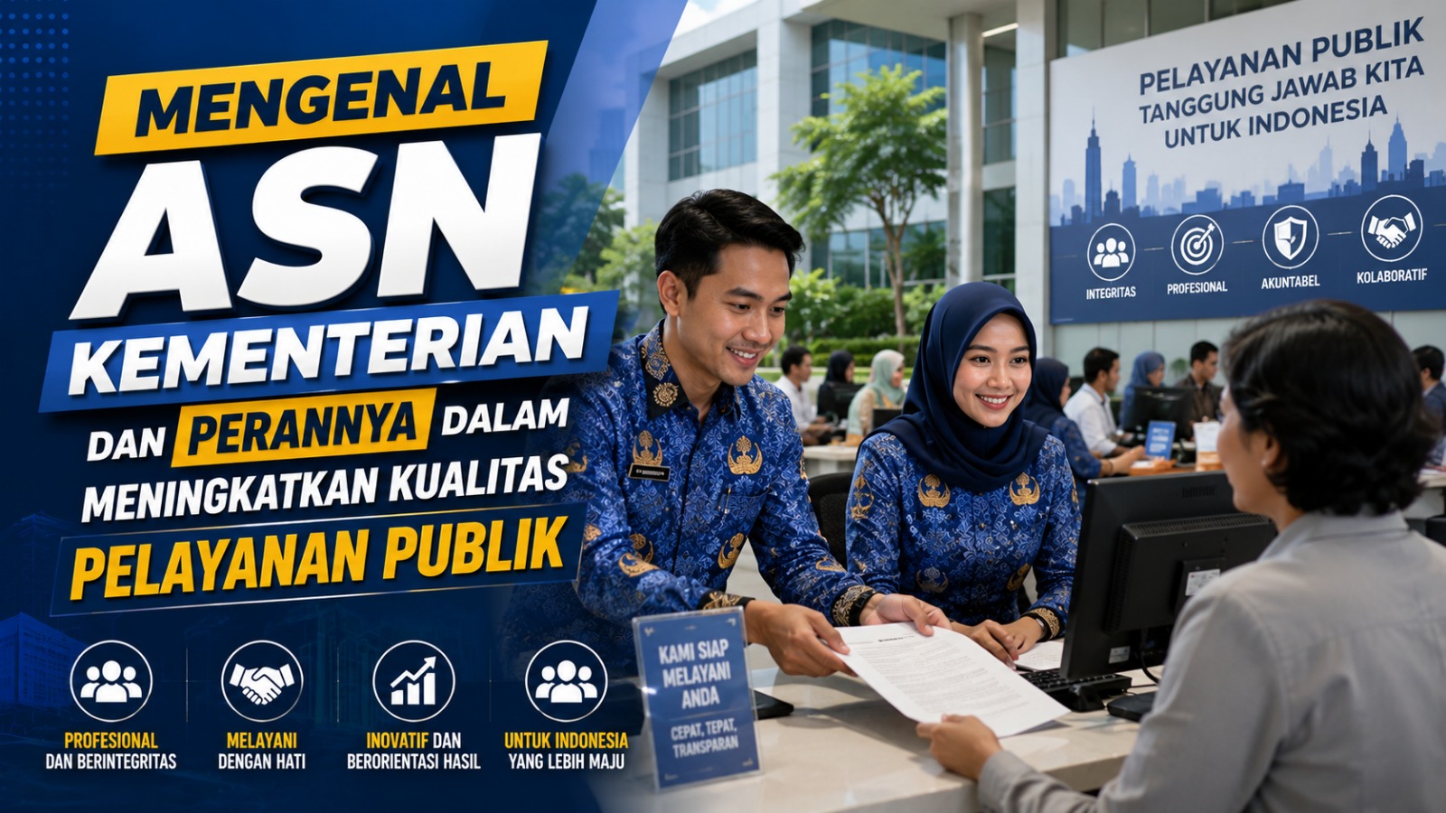 Mengenal ASN Kementerian dan Perannya dalam Meningkatkan Kualitas Pelayanan Publik