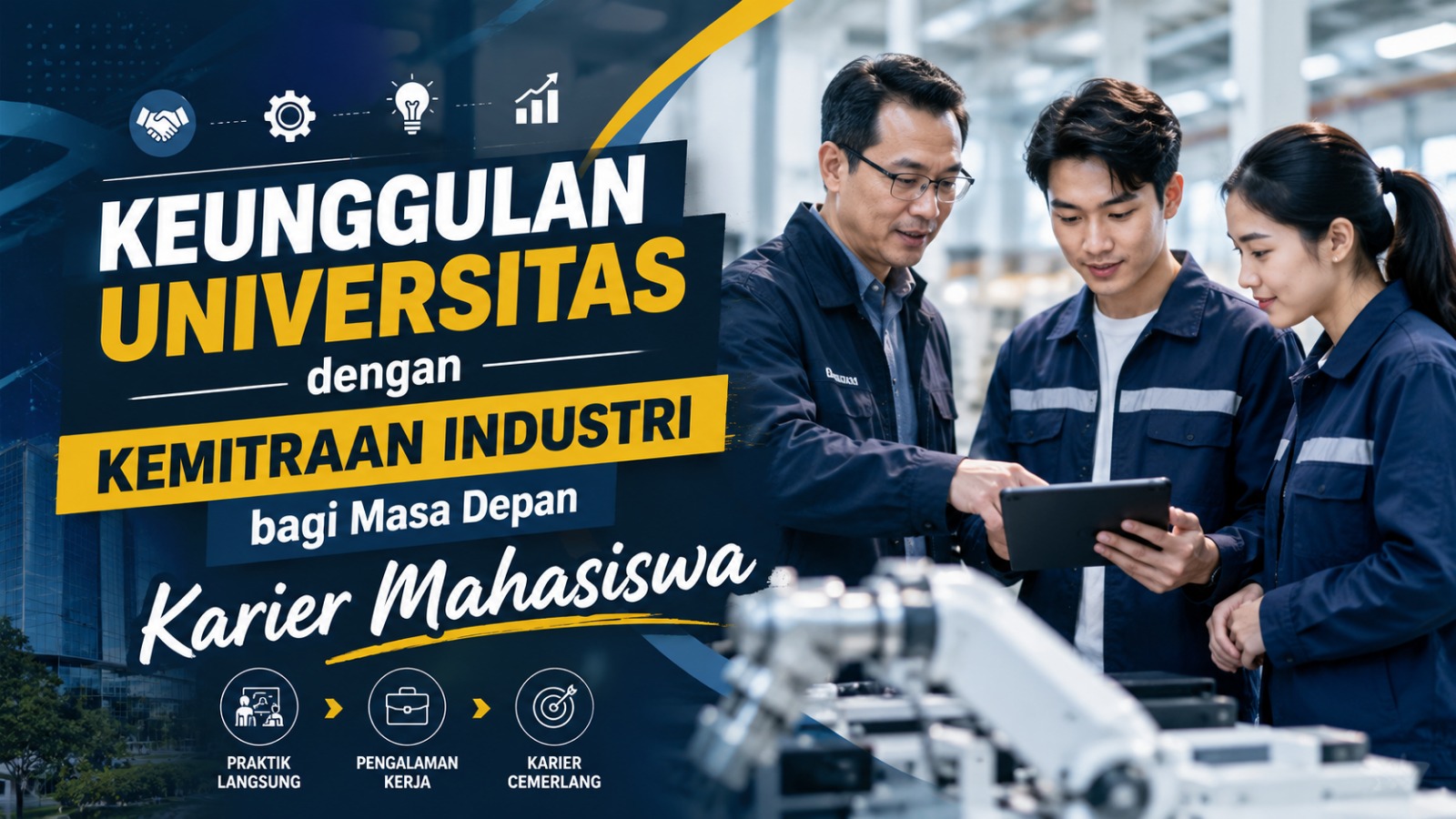 Keunggulan Universitas dengan Kemitraan Industri bagi Masa Depan Karier Mahasiswa