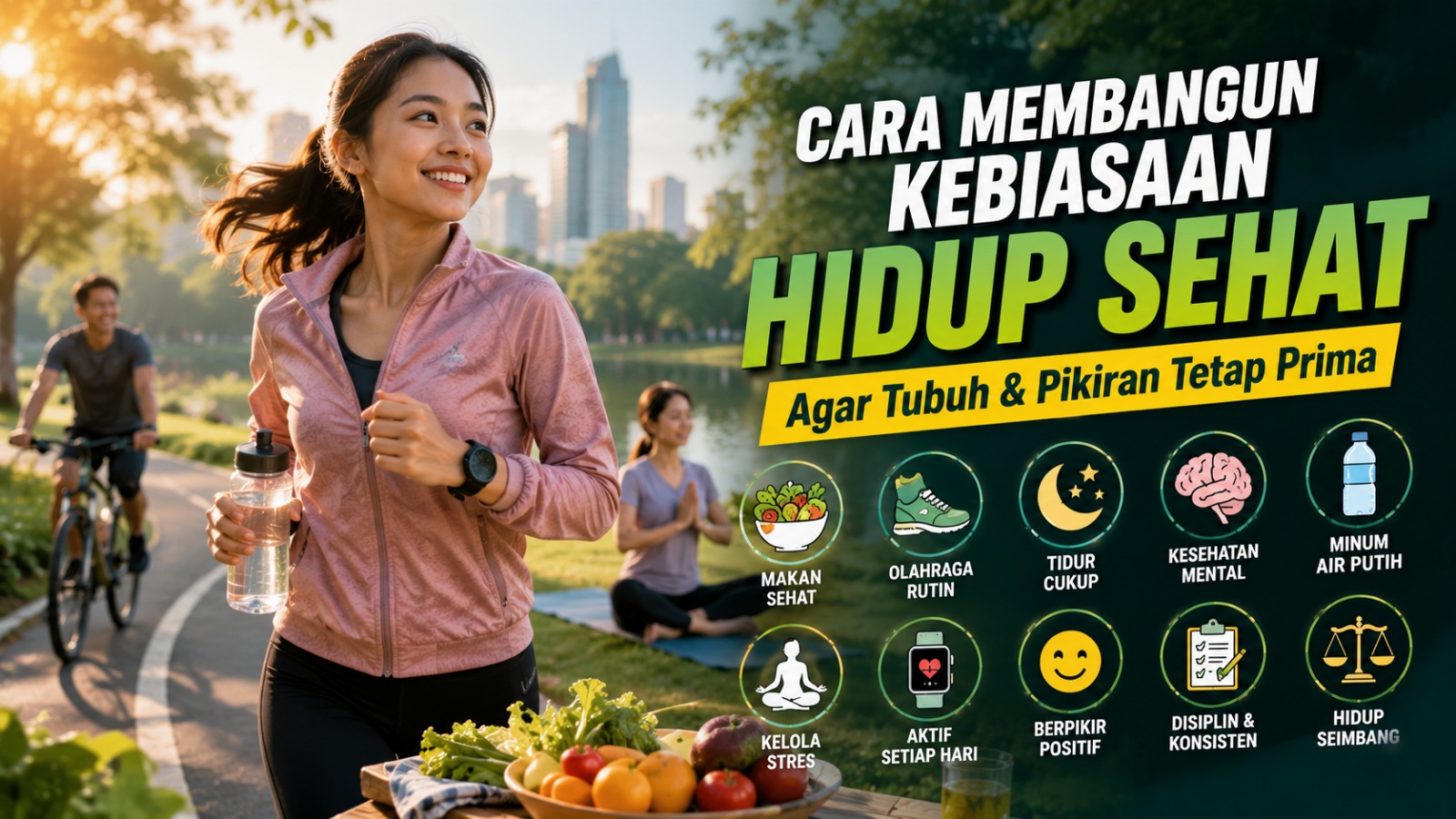 Cara Membangun Kebiasaan Hidup Sehat Agar Tubuh Dan Pikiran Tetap Prima