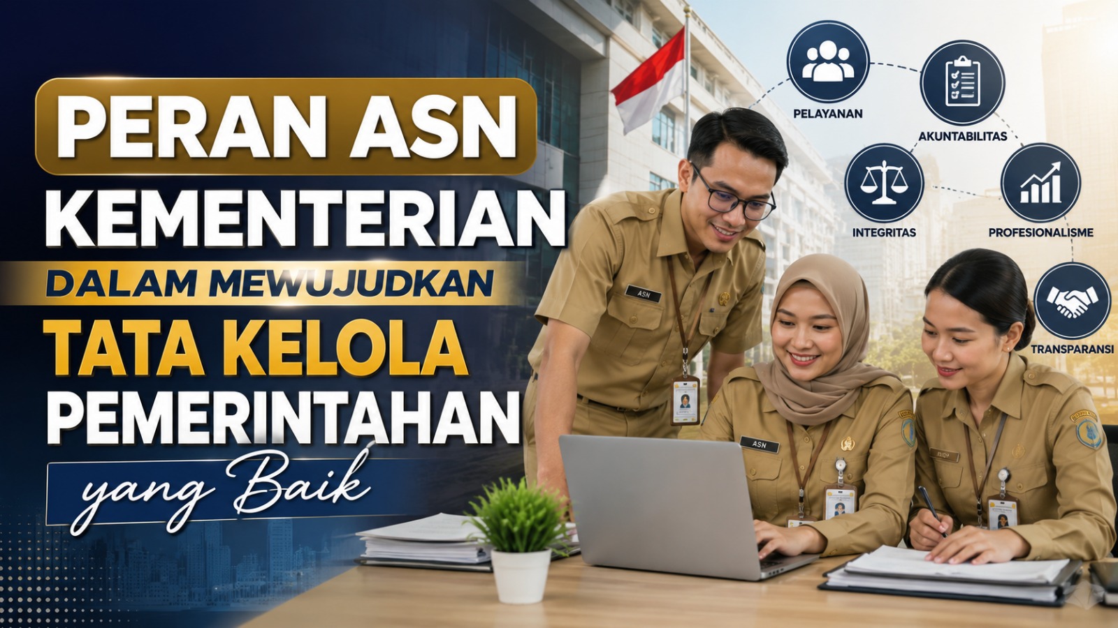 Peran ASN Kementerian dalam Mewujudkan Tata Kelola Pemerintahan yang Baik
