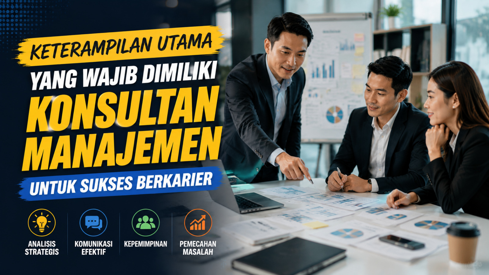 Keterampilan Utama Yang Wajib Dimiliki Konsultan Manajemen Untuk Sukses Berkarier