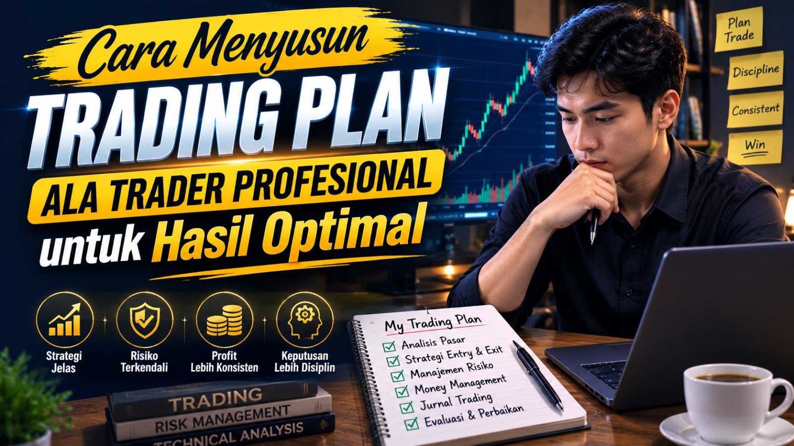 Cara Menyusun Trading Plan ala Trader Profesional untuk Hasil Optimal