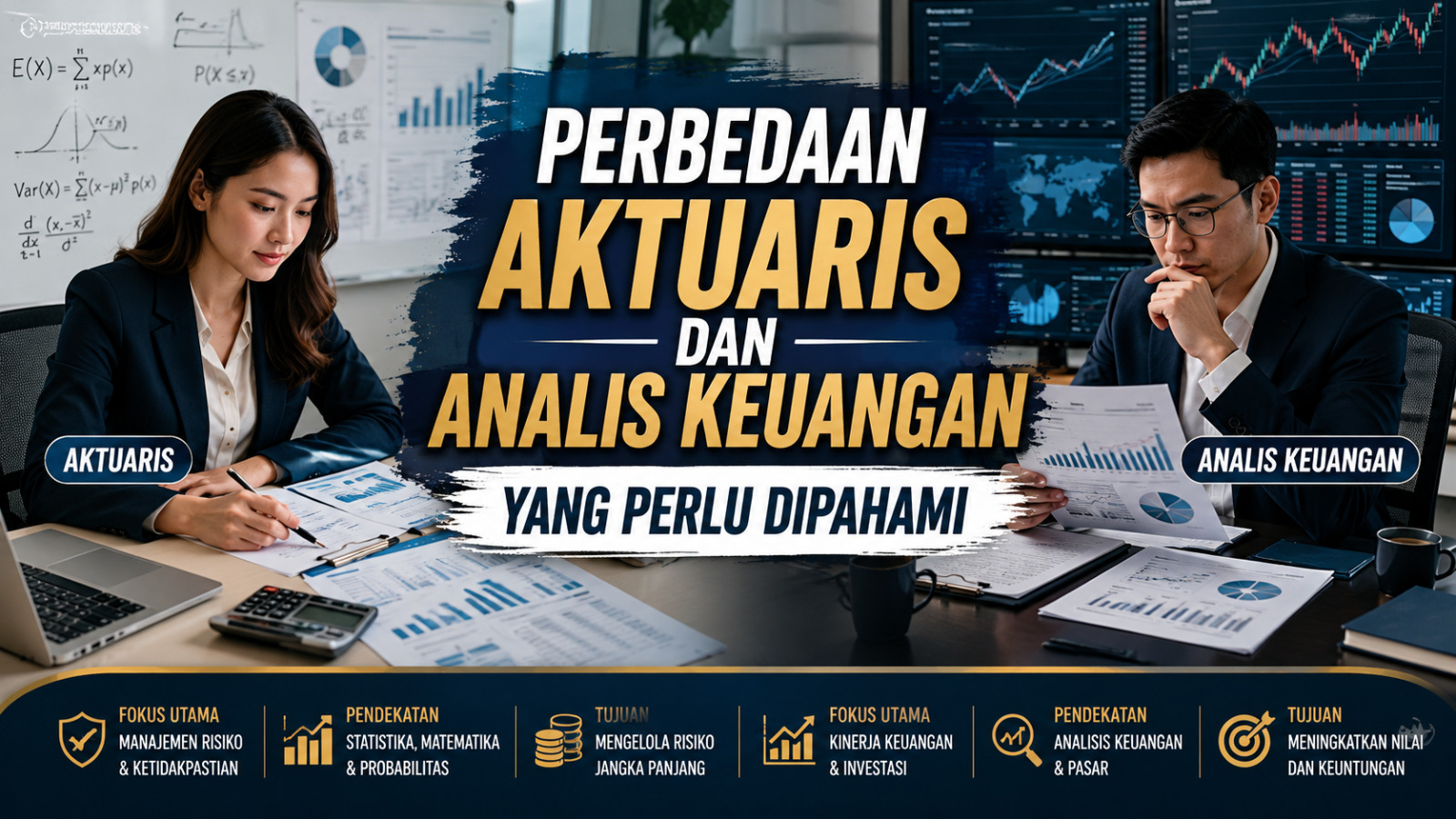 Perbedaan Aktuaris dan Analis Keuangan yang Perlu Dipahami