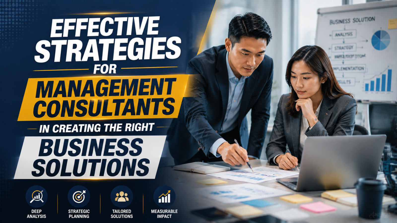 Effective Strategies For Management Consultants In Creating The Right Business Solutions