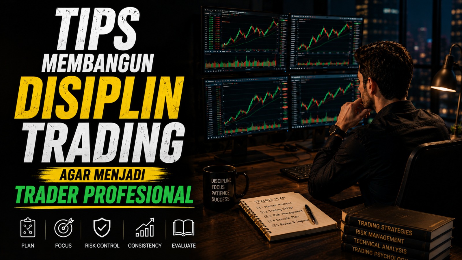 Tips Membangun Disiplin Trading agar Menjadi Trader Profesional