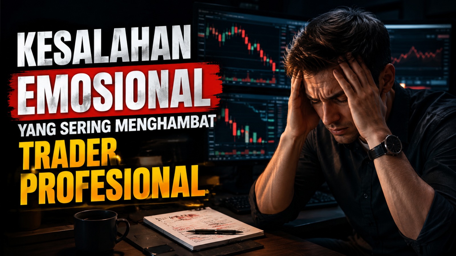 Kesalahan Emosional yang Sering Menghambat Trader Profesional