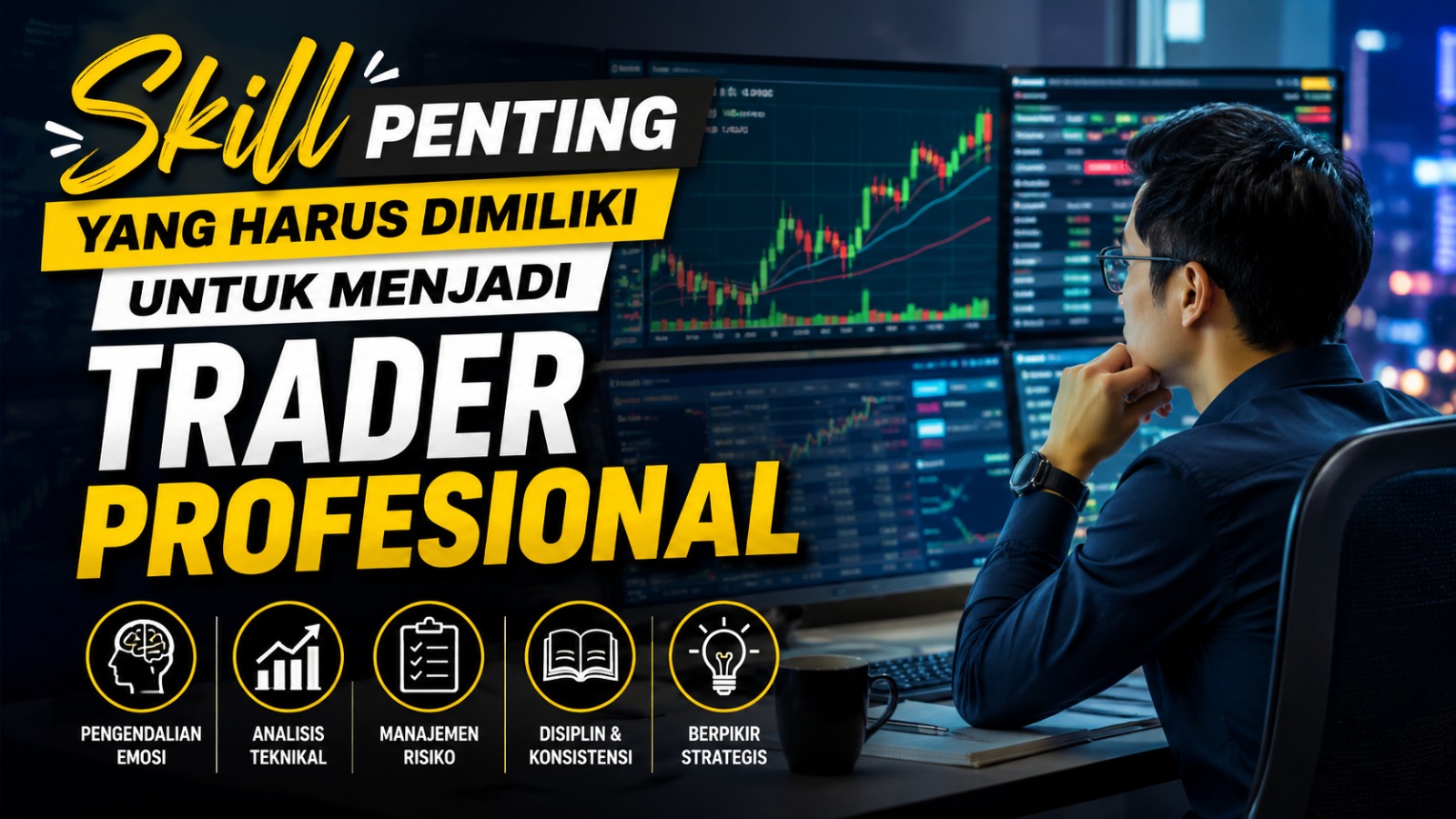 Skill Penting yang Harus Dimiliki untuk Menjadi Trader Profesional