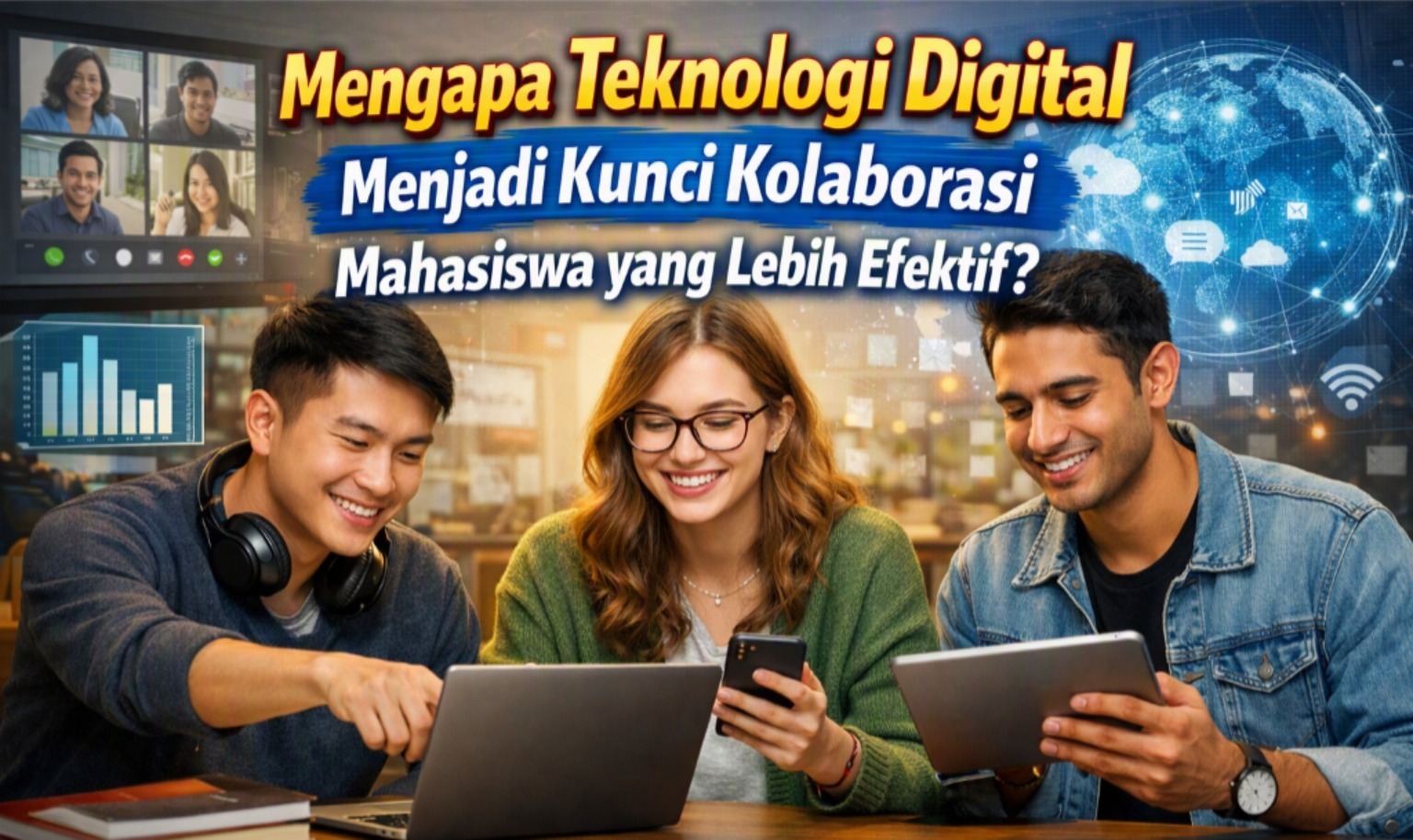 Mengapa Teknologi Digital Menjadi Kunci Kolaborasi Mahasiswa yang Lebih Efektif?