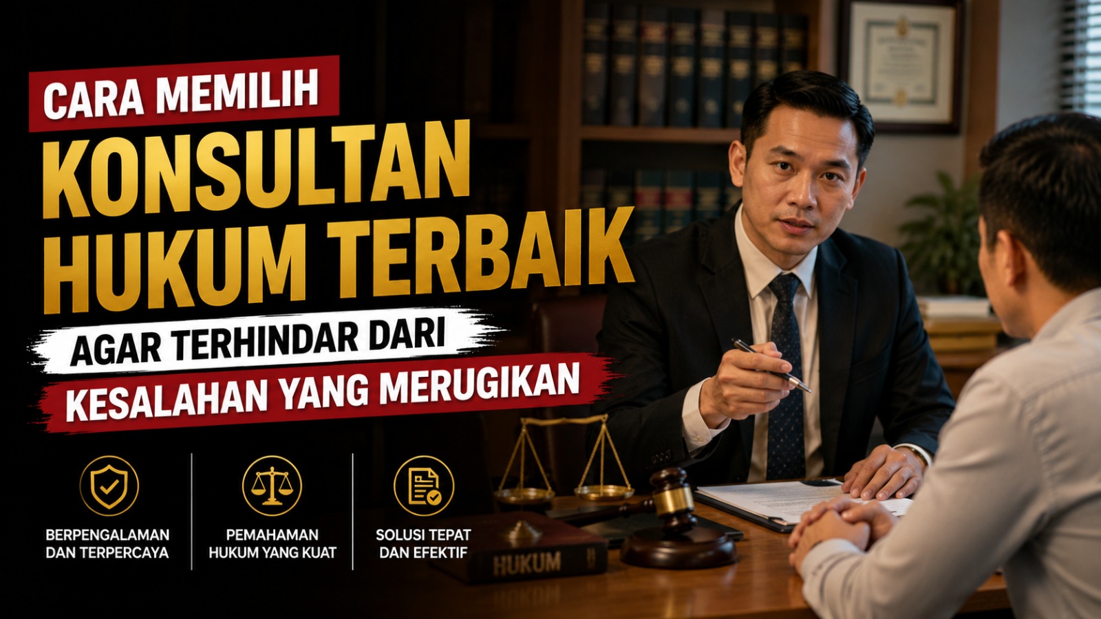 Cara Memilih Konsultan Hukum Terbaik Agar Terhindar dari Kesalahan yang Merugikan