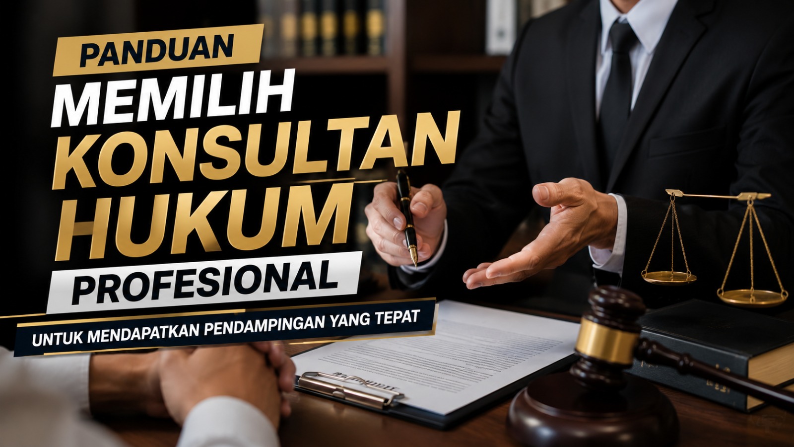 Panduan Memilih Konsultan Hukum Profesional untuk Mendapatkan Pendampingan yang Tepat