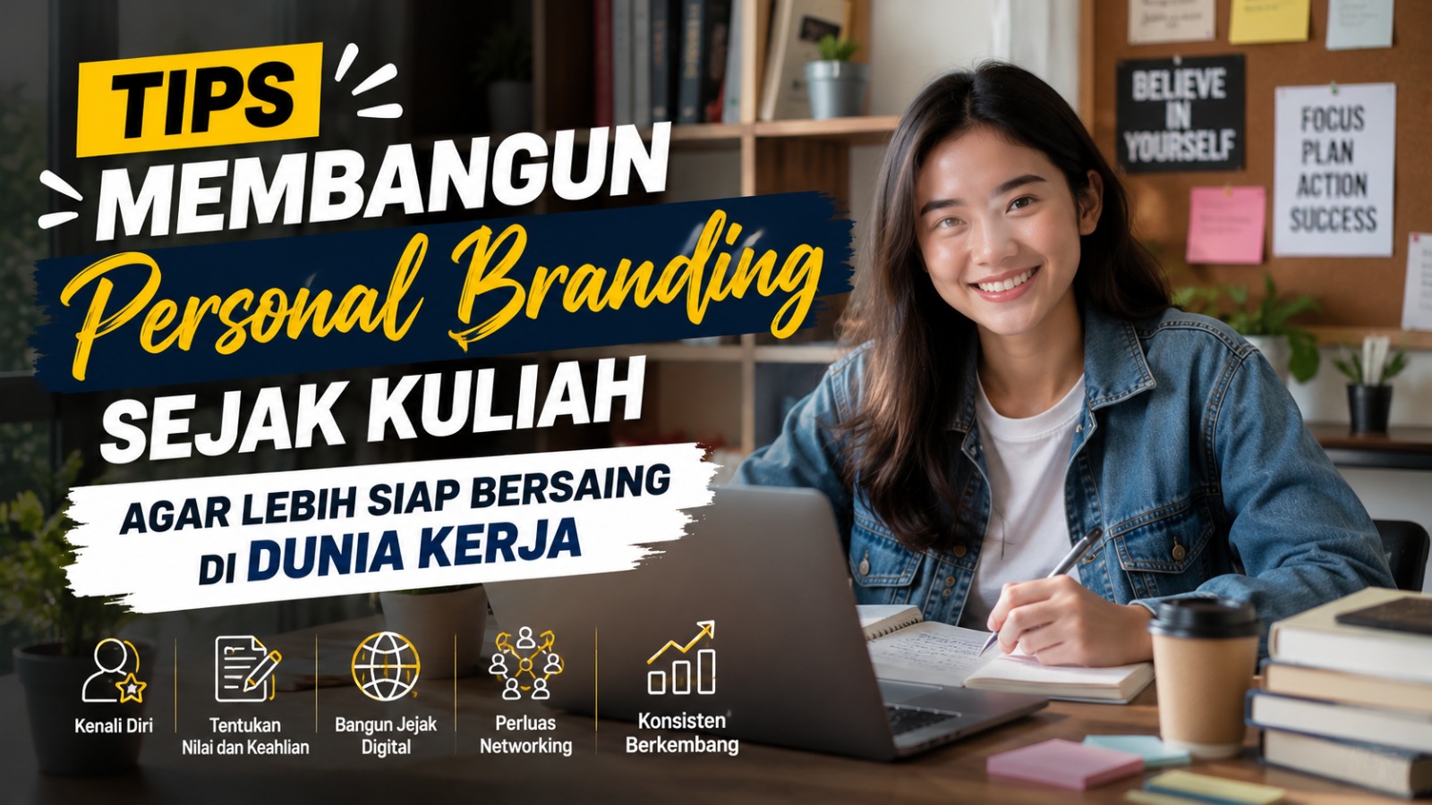 Tips Membangun Personal Branding Sejak Kuliah agar Lebih Siap Bersaing di Dunia Kerja