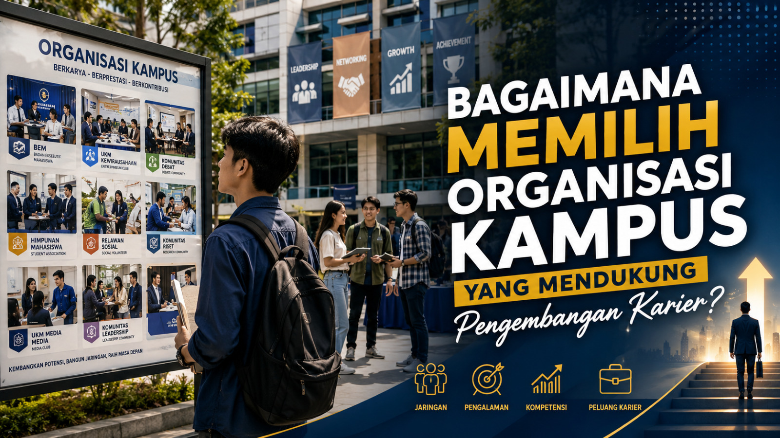 Bagaimana Memilih Organisasi Kampus yang Mendukung Pengembangan Karier?