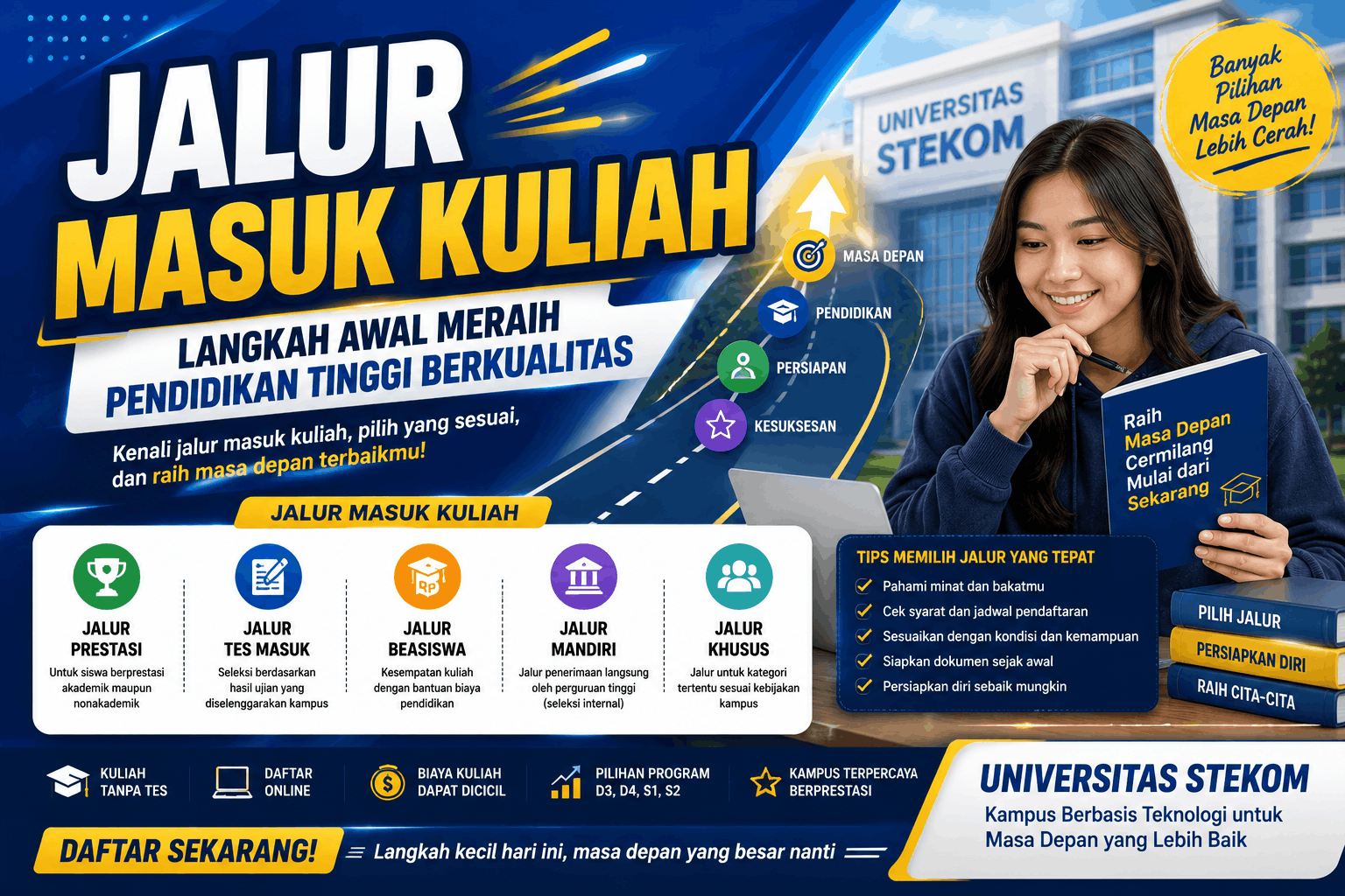 Jalur Masuk Kuliah Menjadi Langkah Awal Meraih Pendidikan Tinggi Berkualitas