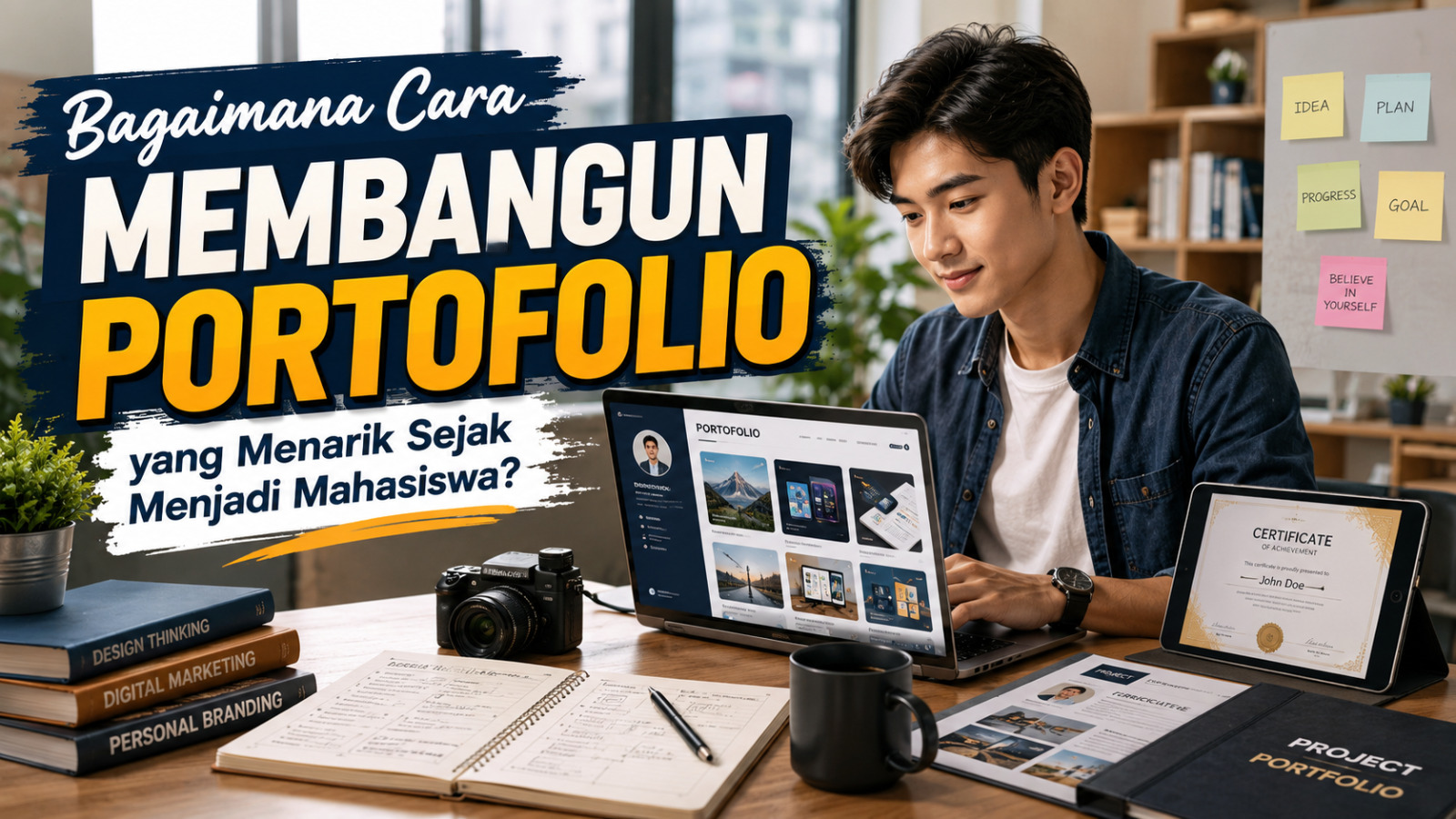 Bagaimana Cara Membangun Portofolio yang Menarik Sejak Menjadi Mahasiswa?