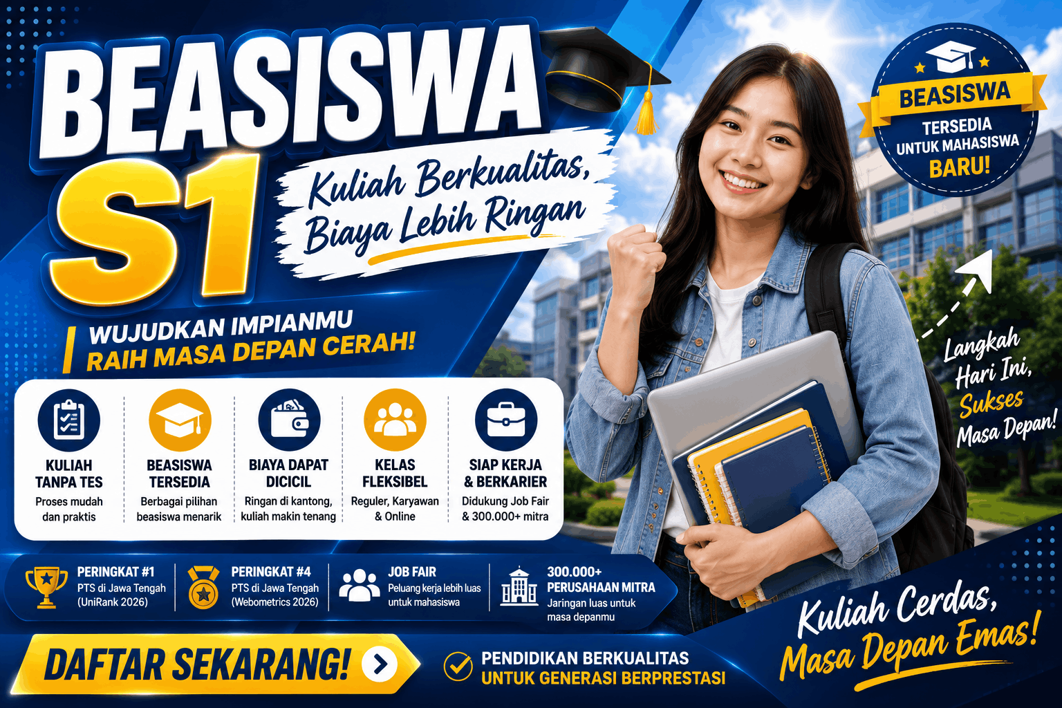 Beasiswa S1, Membuka Peluang Kuliah Berkualitas untuk Masa Depan Cerah
