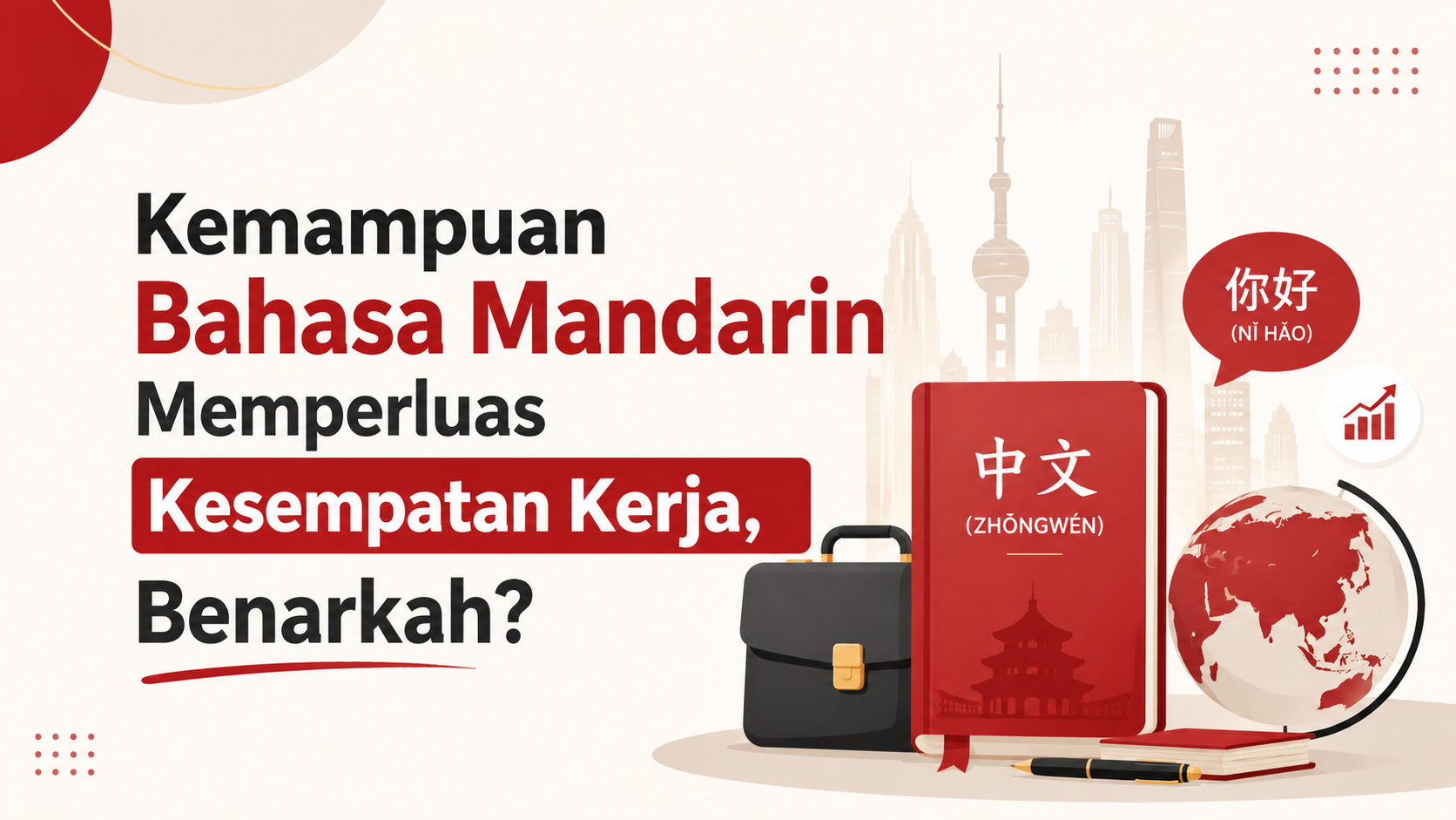 Kemampuan Bahasa Mandarin Memperluas Kesempatan Kerja, Benarkah?