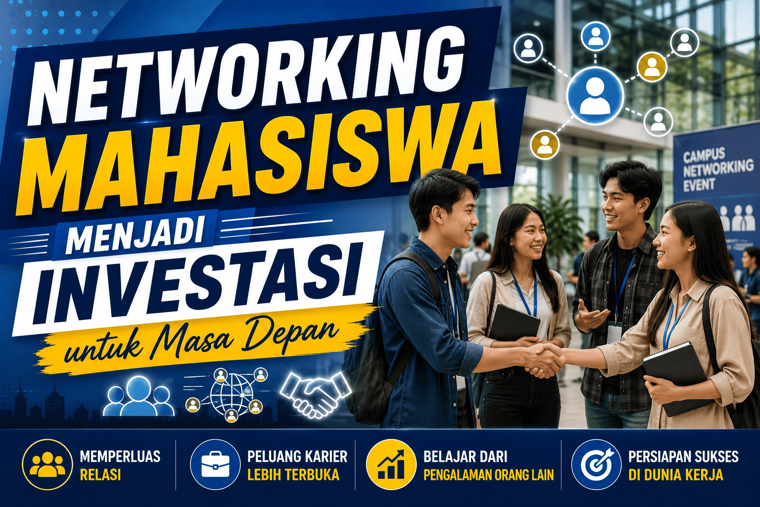 Networking Mahasiswa Menjadi Investasi untuk Masa Depan
