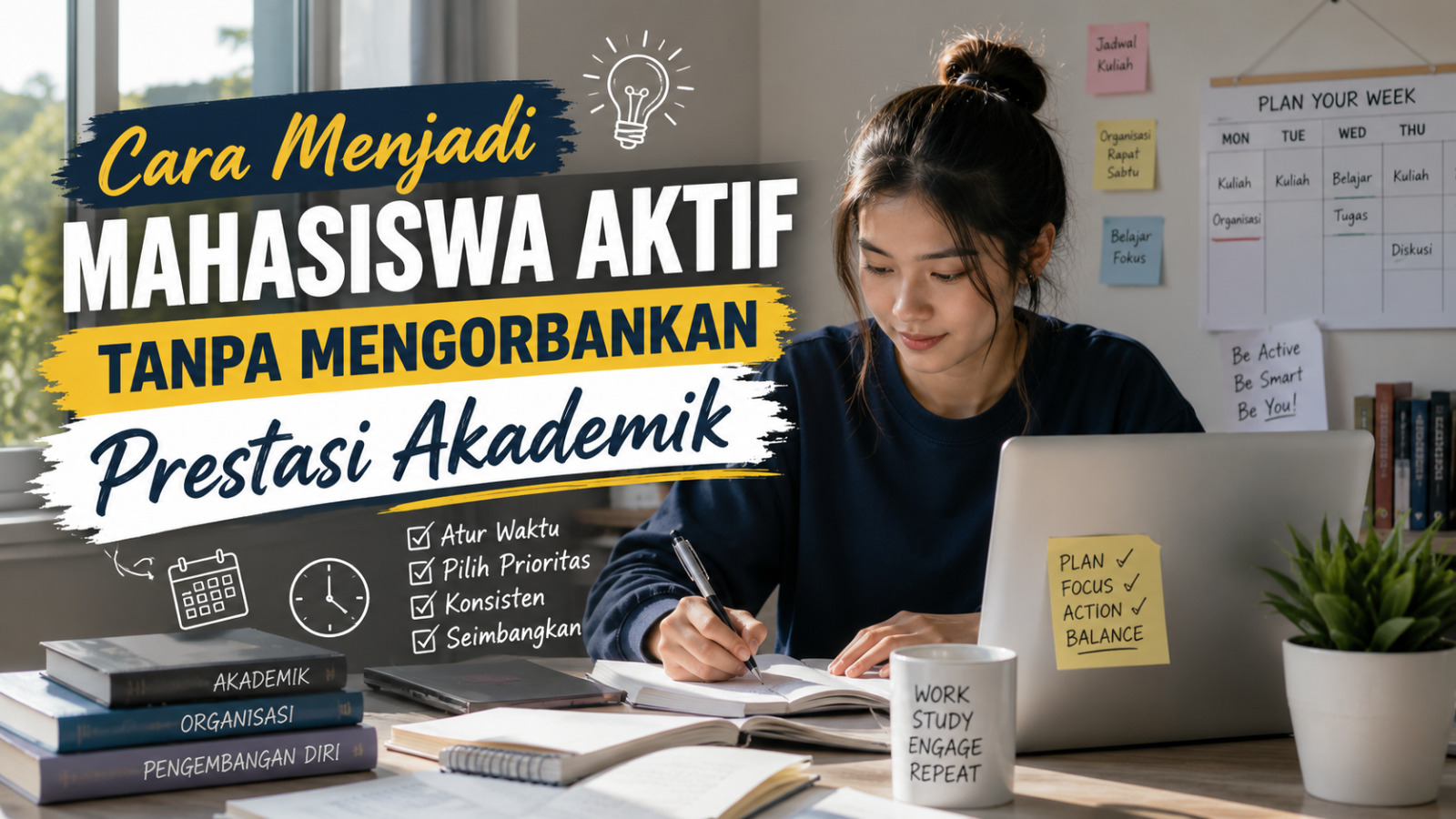 Cara Menjadi Mahasiswa Aktif Tanpa Mengorbankan Prestasi Akademik