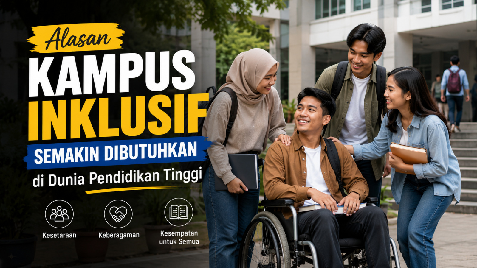 Alasan Kampus Inklusif Semakin Dibutuhkan di Dunia Pendidikan Tinggi