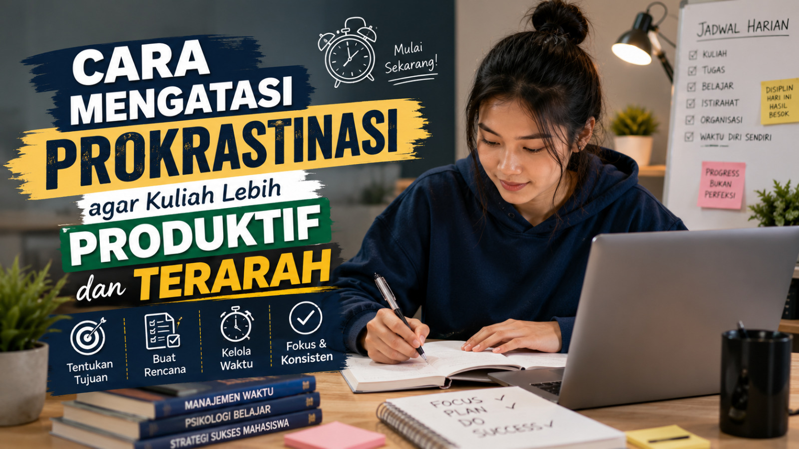 Cara Mengatasi Prokrastinasi agar Kuliah Lebih Produktif dan Terarah