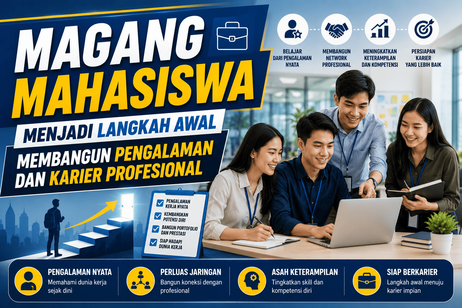 Magang Mahasiswa Menjadi Langkah Awal Membangun Pengalaman dan Karier Profesional