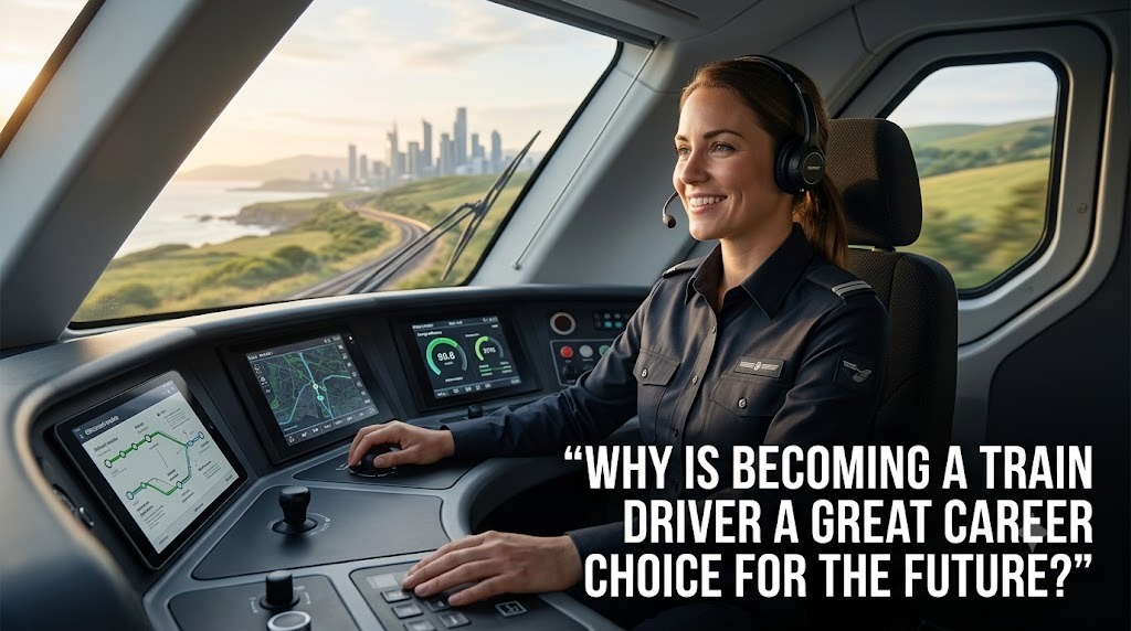 Why Is Becoming A Train Driver A Great Career Choice For The Future?
