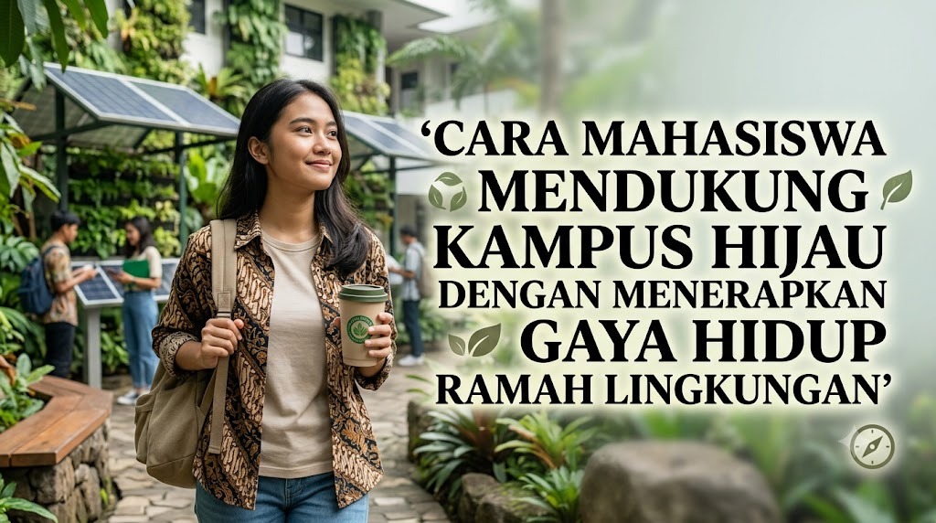 Cara Mahasiswa Mendukung Kampus Hijau Dengan Menerapkan Gaya Hidup Ramah Lingkungan