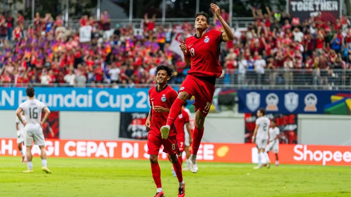 Singapura Tundukkan Timor Leste 2-0, Ilhan Fandi dan Song Ui-young Antar The Lions Puncaki Grup A