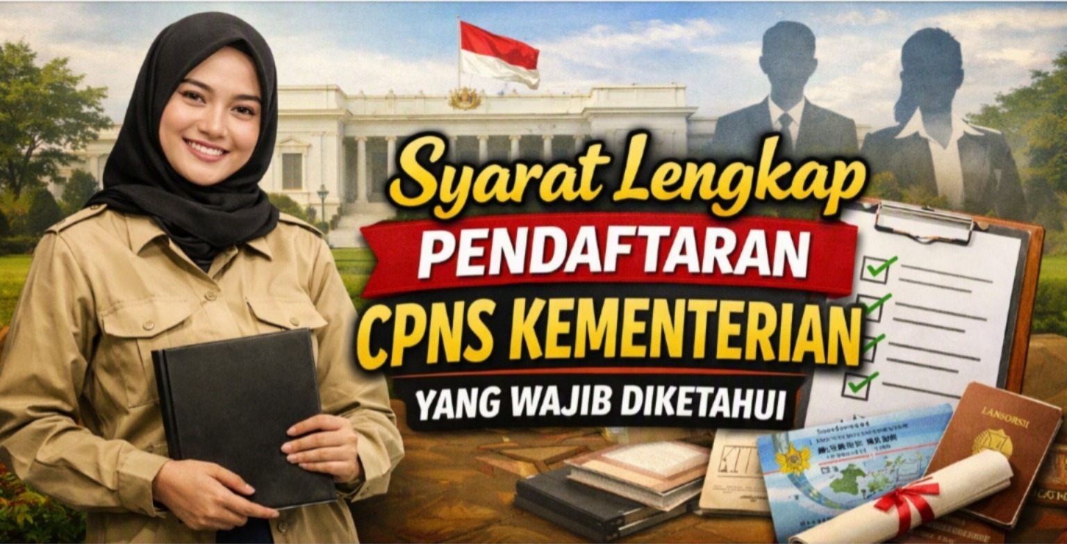 Syarat Lengkap Pendaftaran CPNS Kementerian yang Wajib Diketahui
