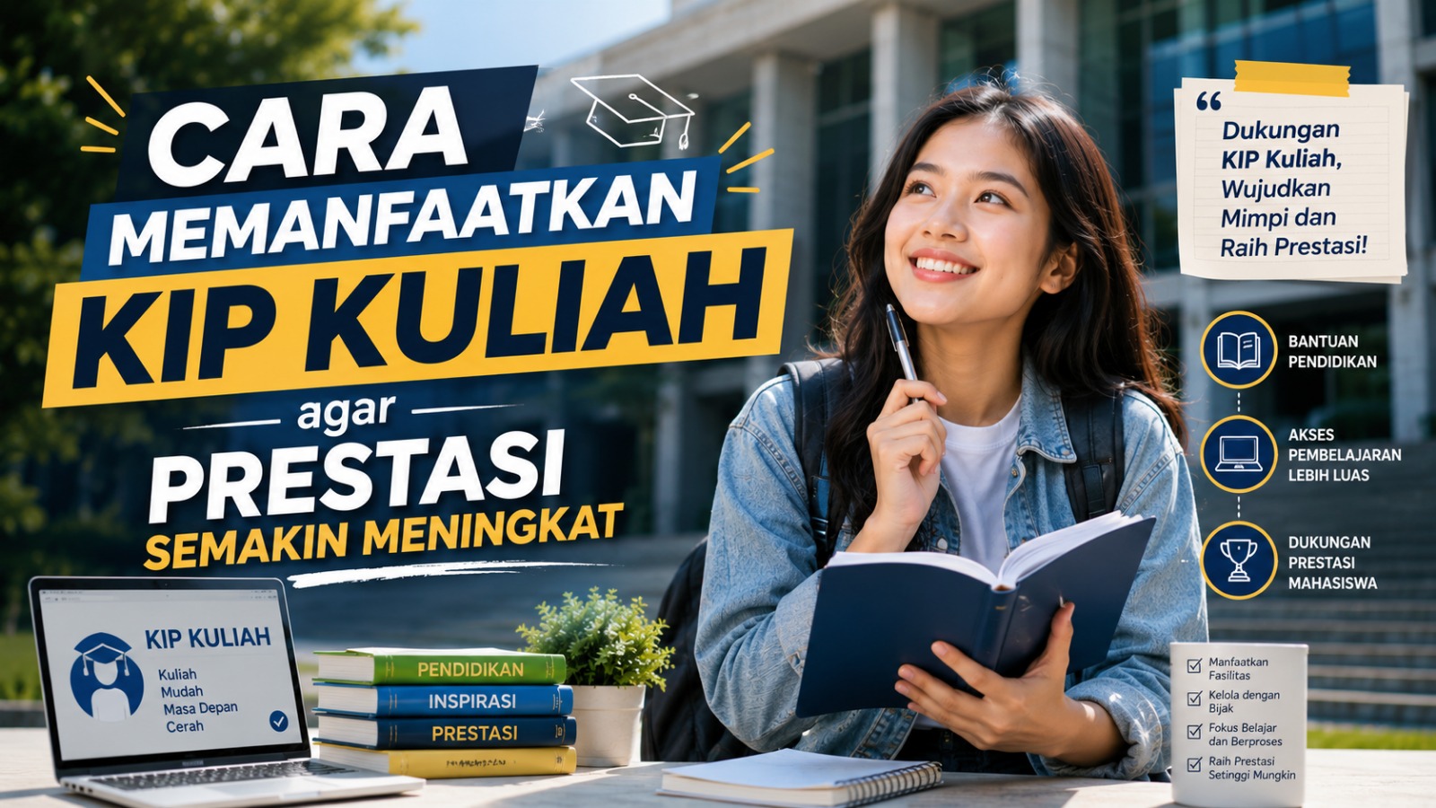 Cara Memanfaatkan KIP Kuliah agar Prestasi Semakin Meningkat