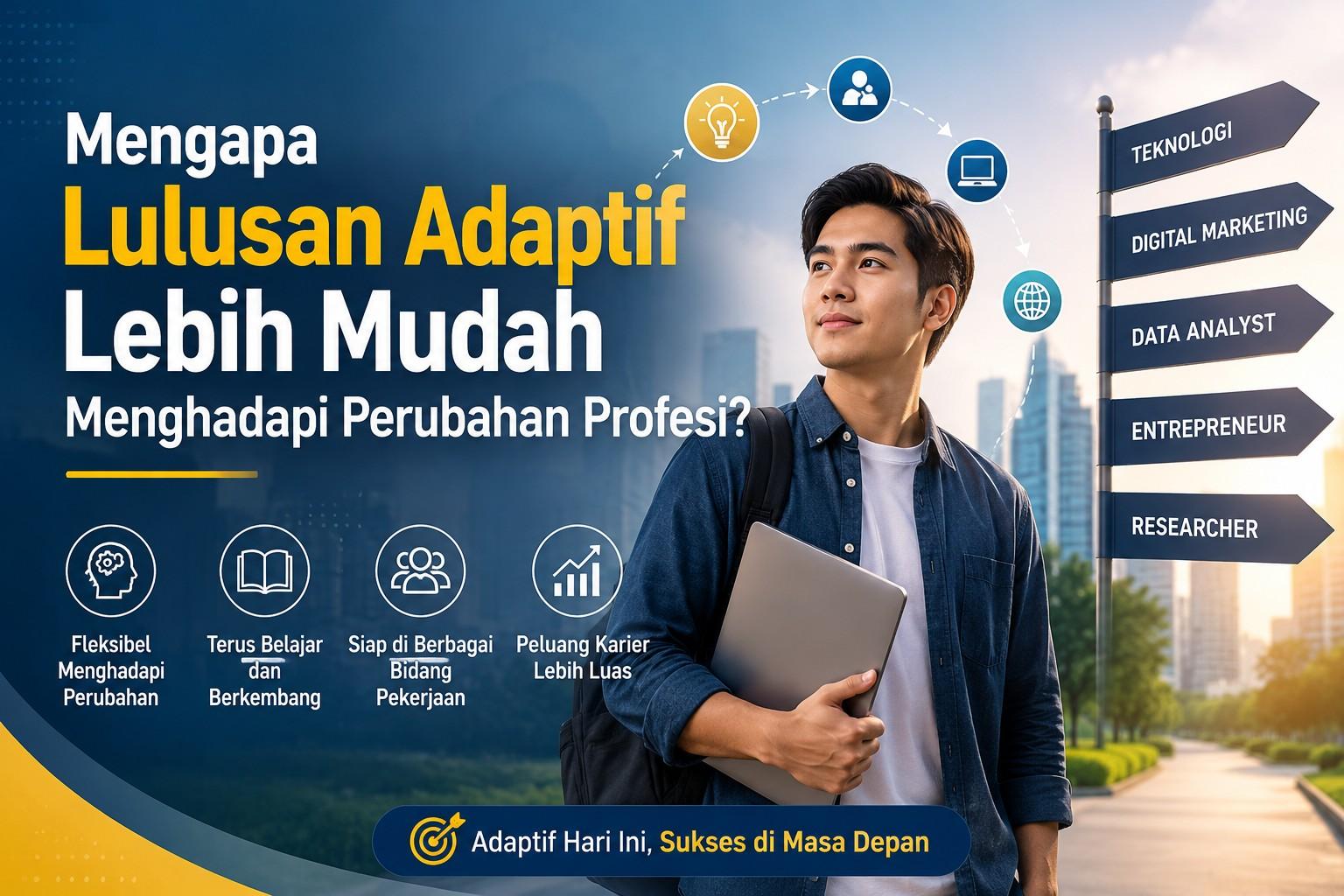 Mengapa Lulusan Adaptif Lebih Mudah Menghadapi Perubahan Profesi?