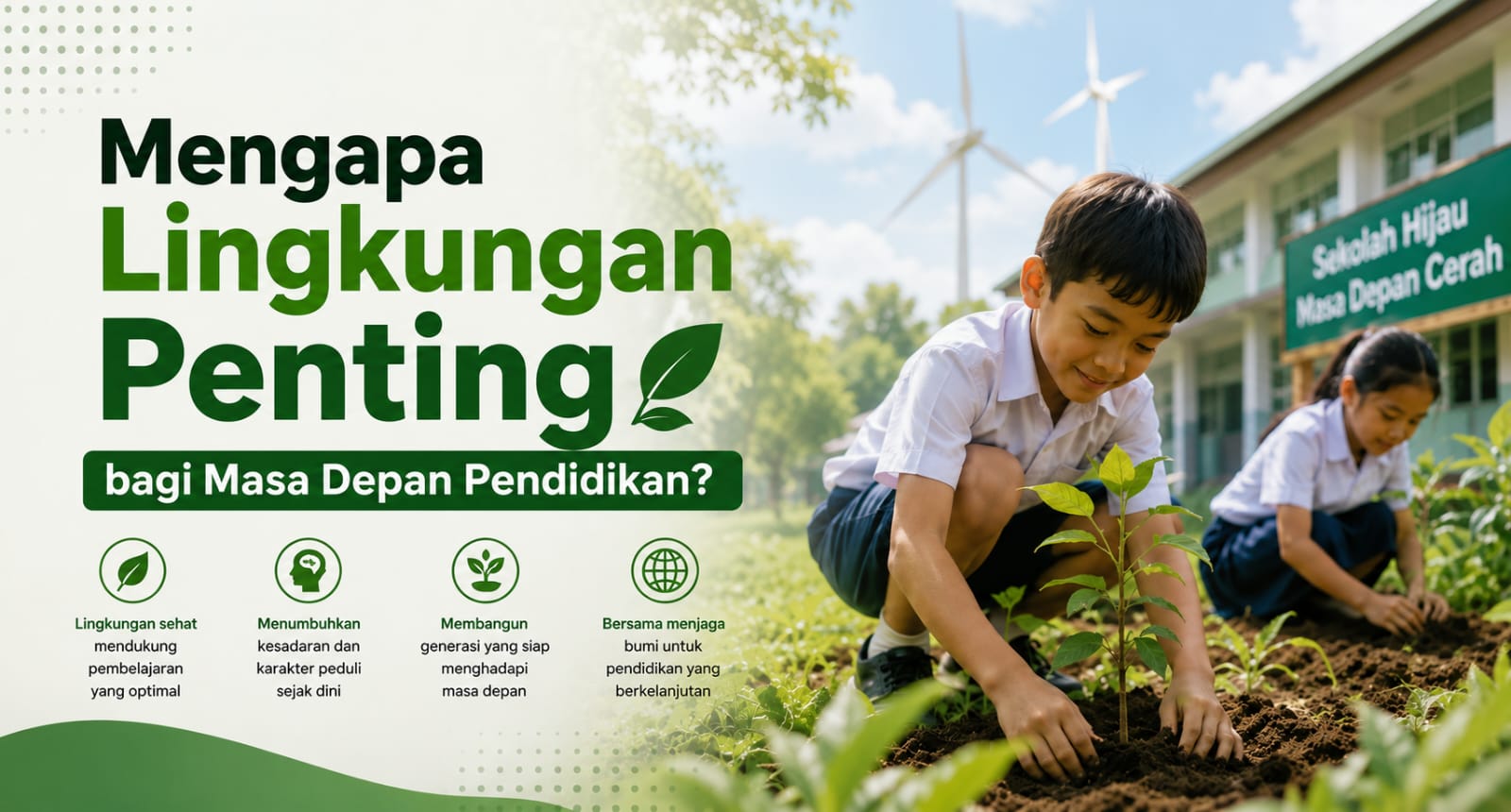 Mengapa Lingkungan Penting Bagi Masa Depan Pendidikan?