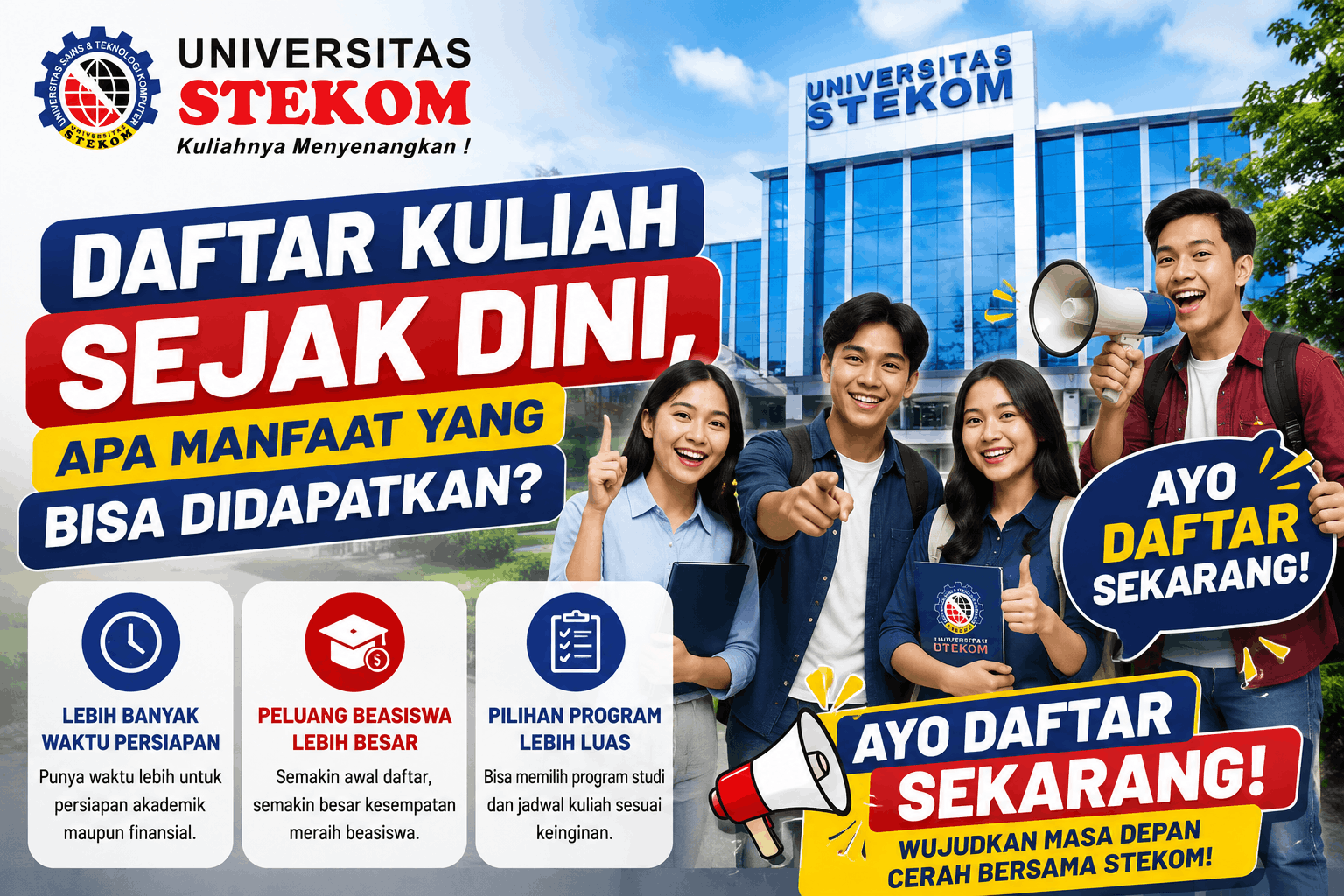 Daftar Kuliah Lebih Awal, Apa Saja Keuntungannya?