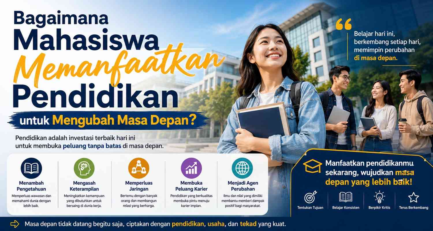 Bagaimana Mahasiswa Memanfaatkan Pendidikan untuk Mengubah Masa Depan?