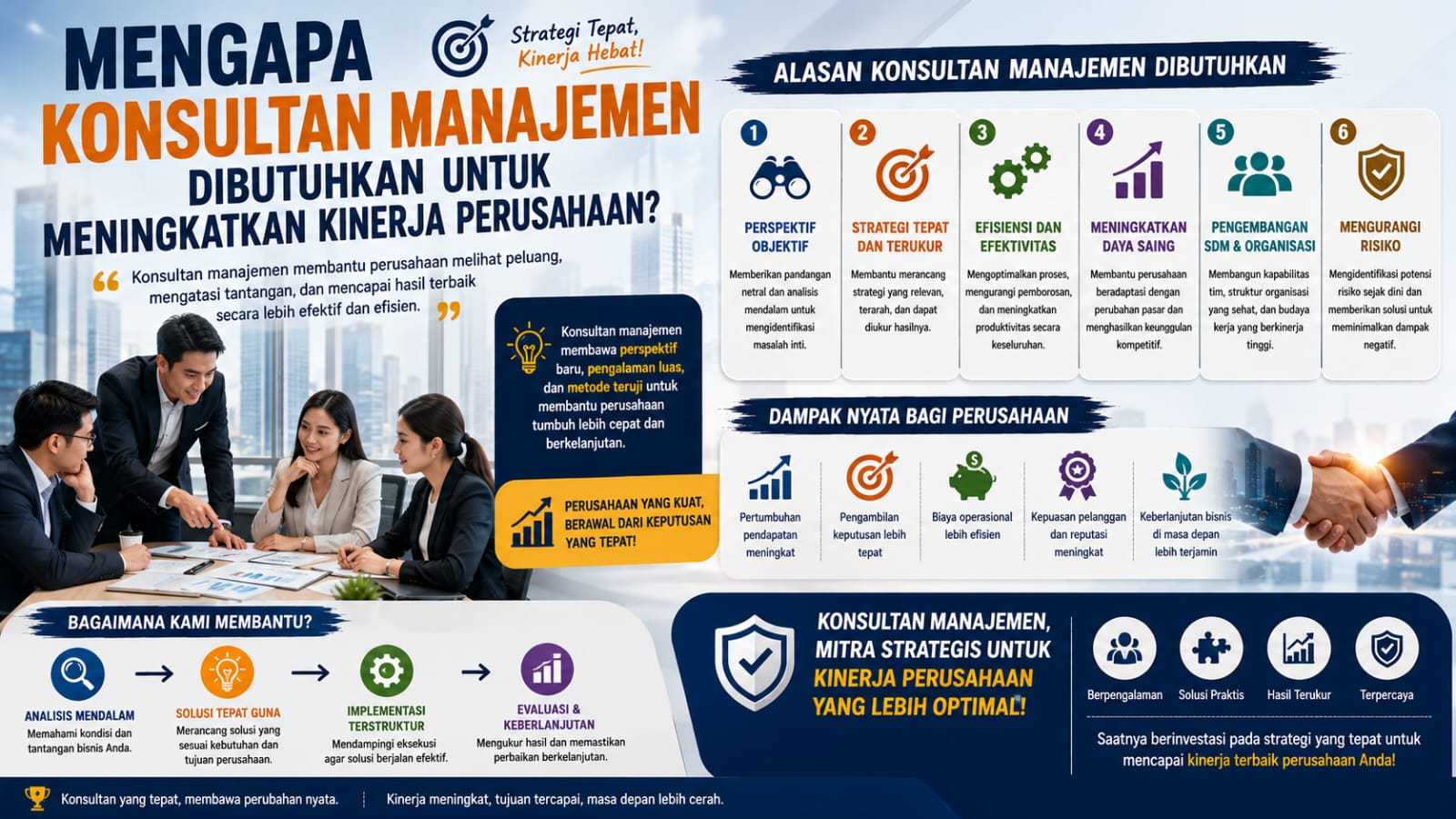 Mengapa Konsultan Manajemen Dibutuhkan untuk Meningkatkan Kinerja Perusahaan