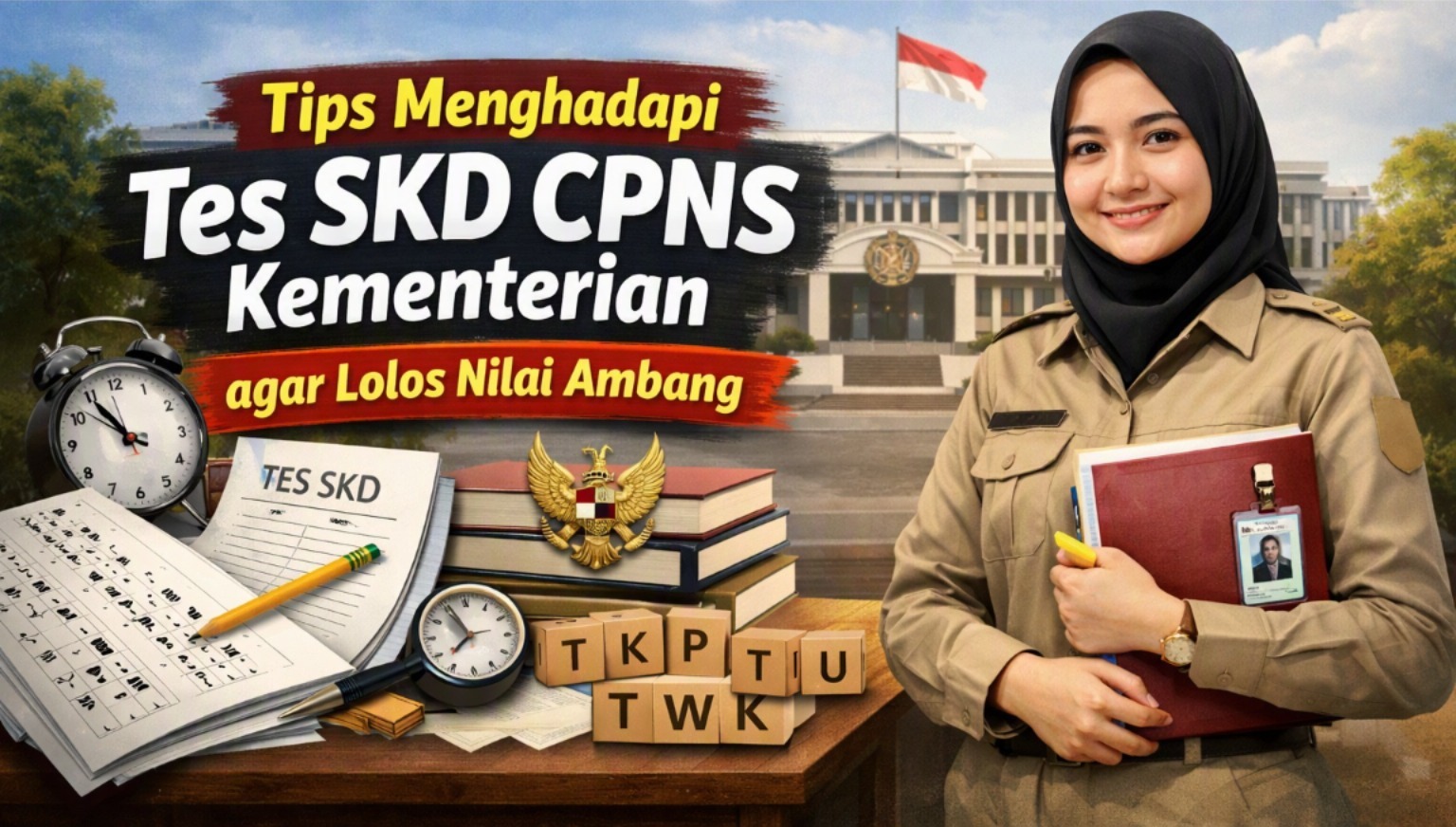 Tips Menghadapi Tes SKD CPNS Kementerian agar Lolos Nilai Ambang