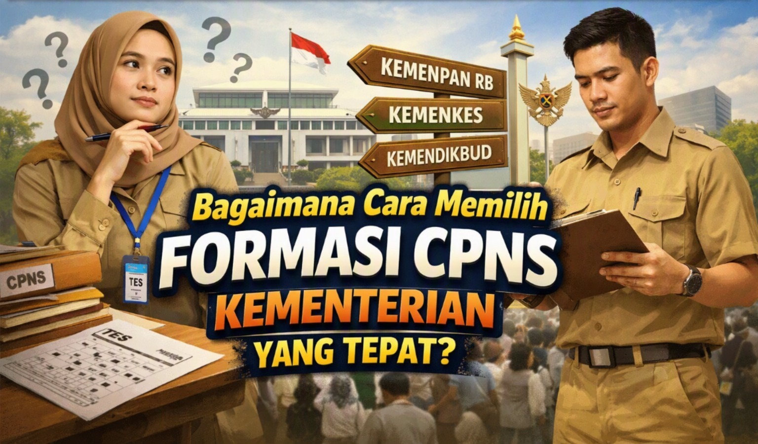 Bagaimana Cara Memilih Formasi CPNS Kementerian yang Tepat?