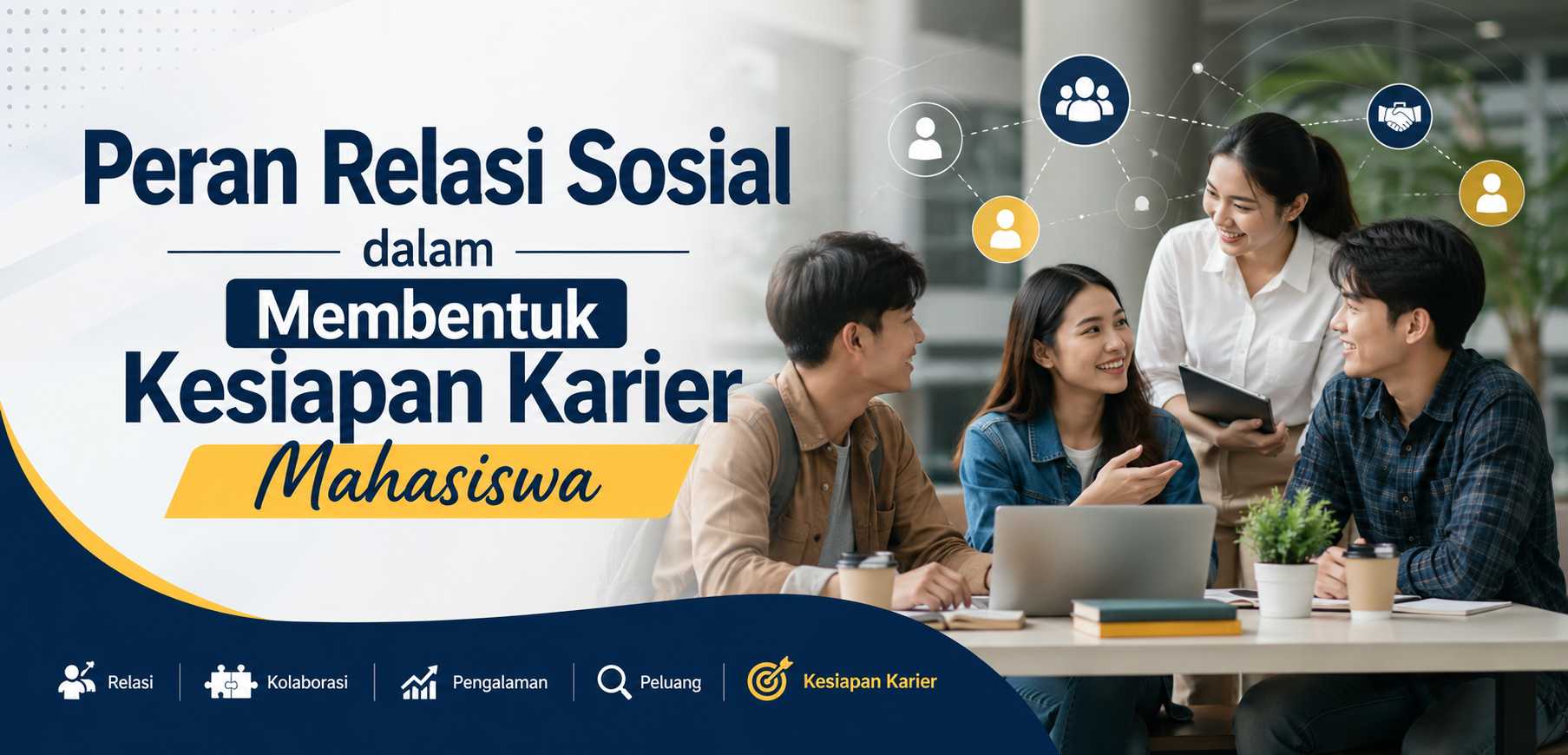 Peran Relasi Sosial dalam Membentuk Kesiapan Karier Mahasiswa