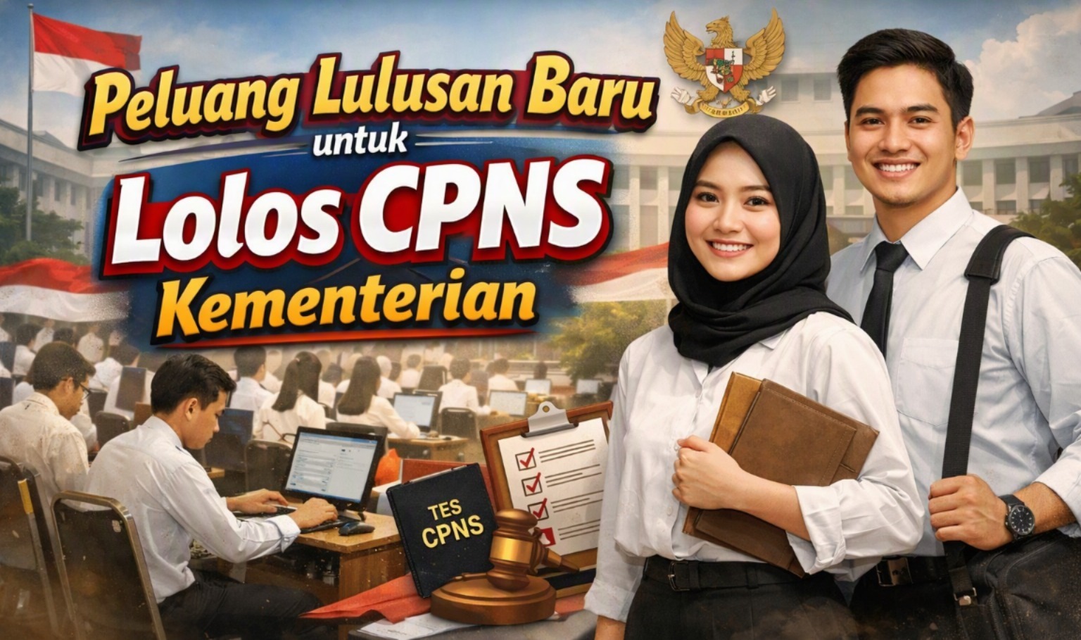 Peluang Lulusan Baru untuk Lolos CPNS Kementerian