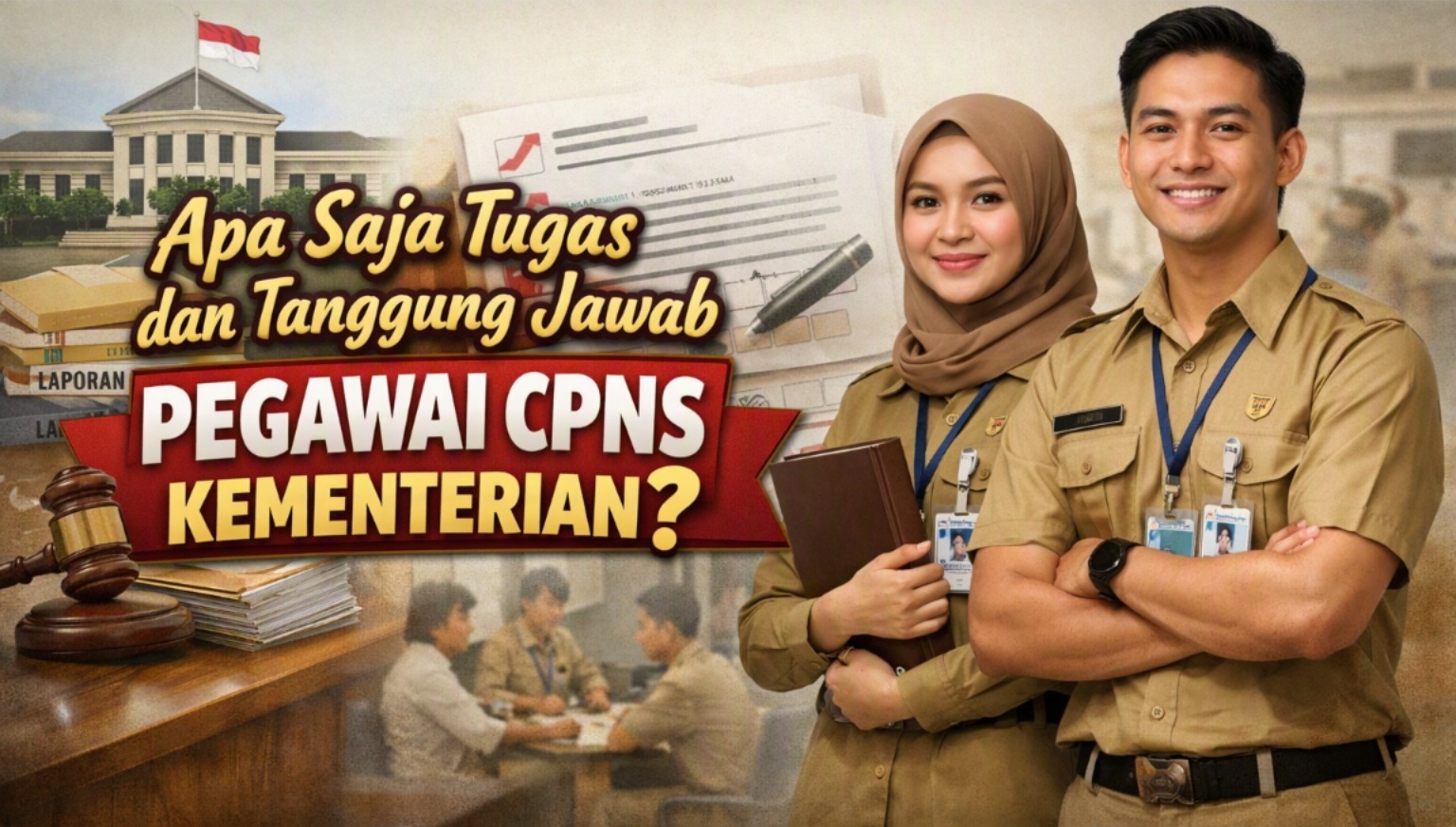 Apa Saja Tugas dan Tanggung Jawab Pegawai CPNS Kementerian?