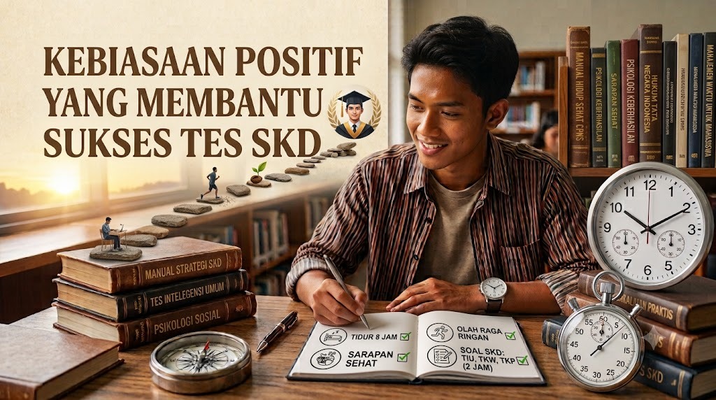 Kebiasaan Positif Yang Membantu Sukses Tes SKD