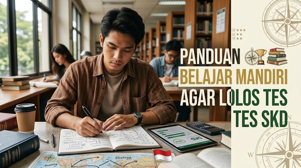 Panduan Belajar Mandiri Agar Lolos Tes SKD