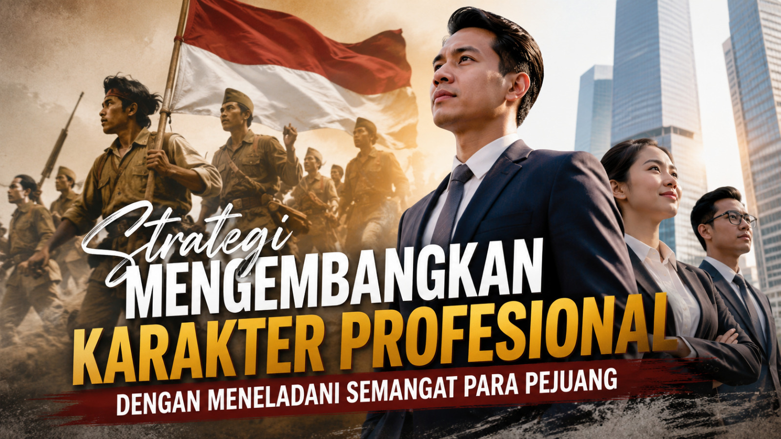 Strategi Mengembangkan Karakter Profesional Dengan Meneladani Semangat Para Pejuang