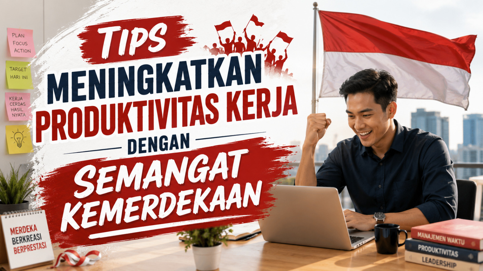 Tips Meningkatkan Produktivitas Kerja Dengan Semangat Kemerdekaan