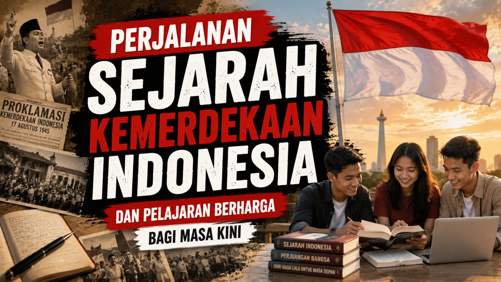 Perjalanan Sejarah Kemerdekaan Indonesia Dan Pelajaran Berharga Bagi Masa Kini