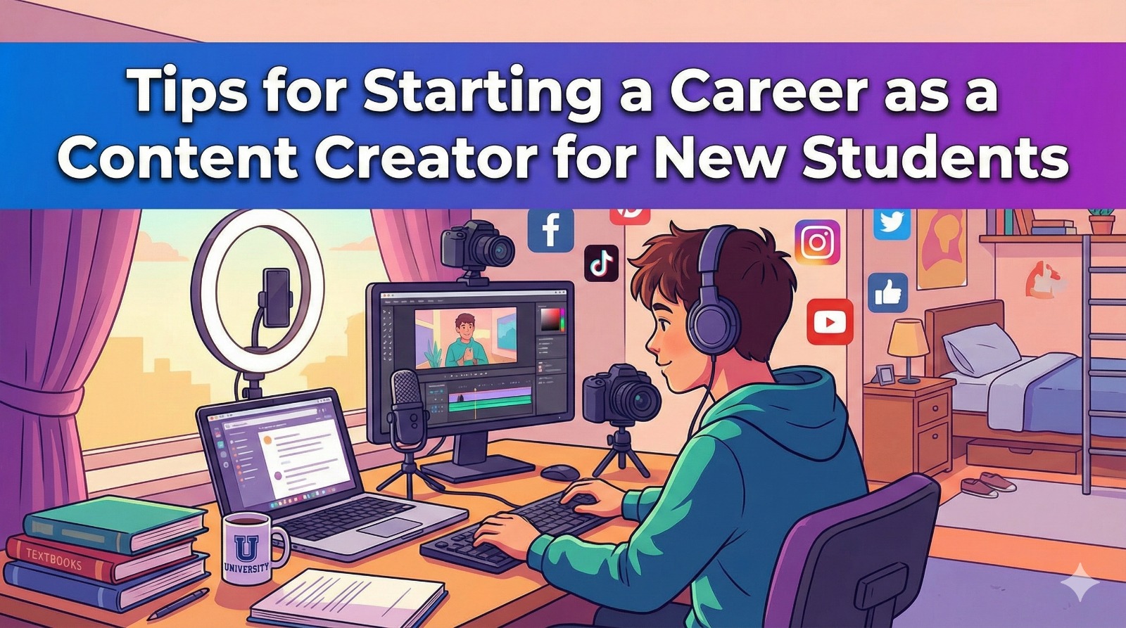 Tips for Starting a Career as a Content Creator for New Students