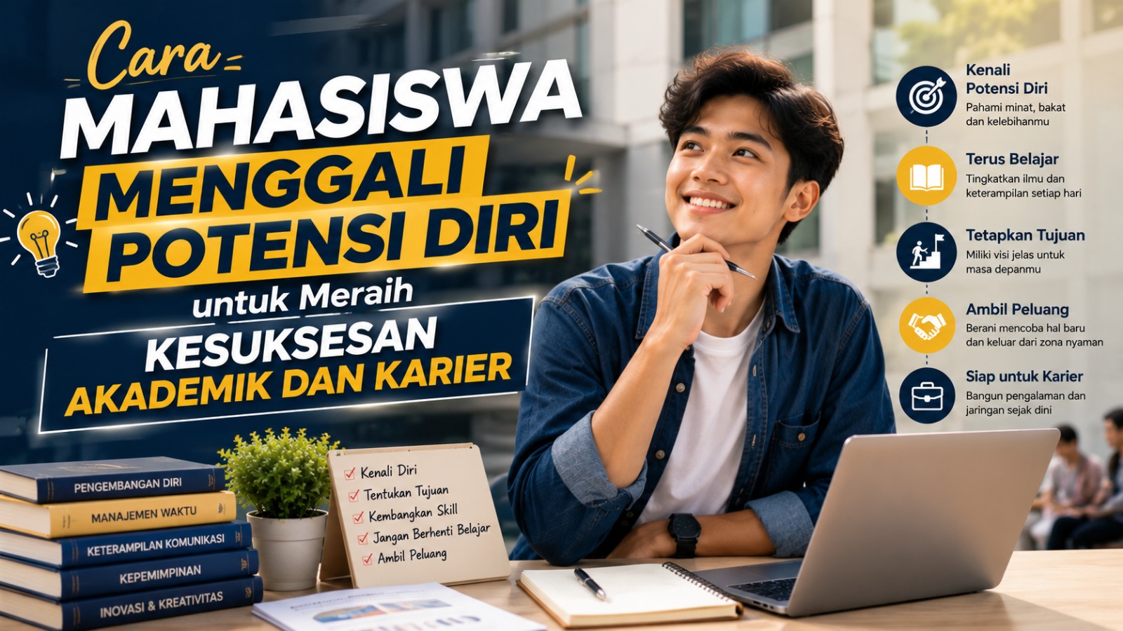 Cara Mahasiswa Menggali Potensi Diri untuk Meraih Kesuksesan Akademik dan Karier
