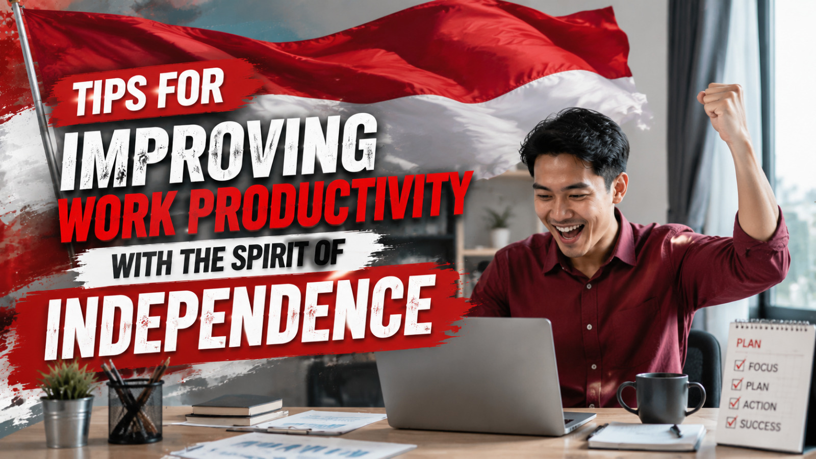Tips For Improving Work Productivity With The Spirit Of Independence